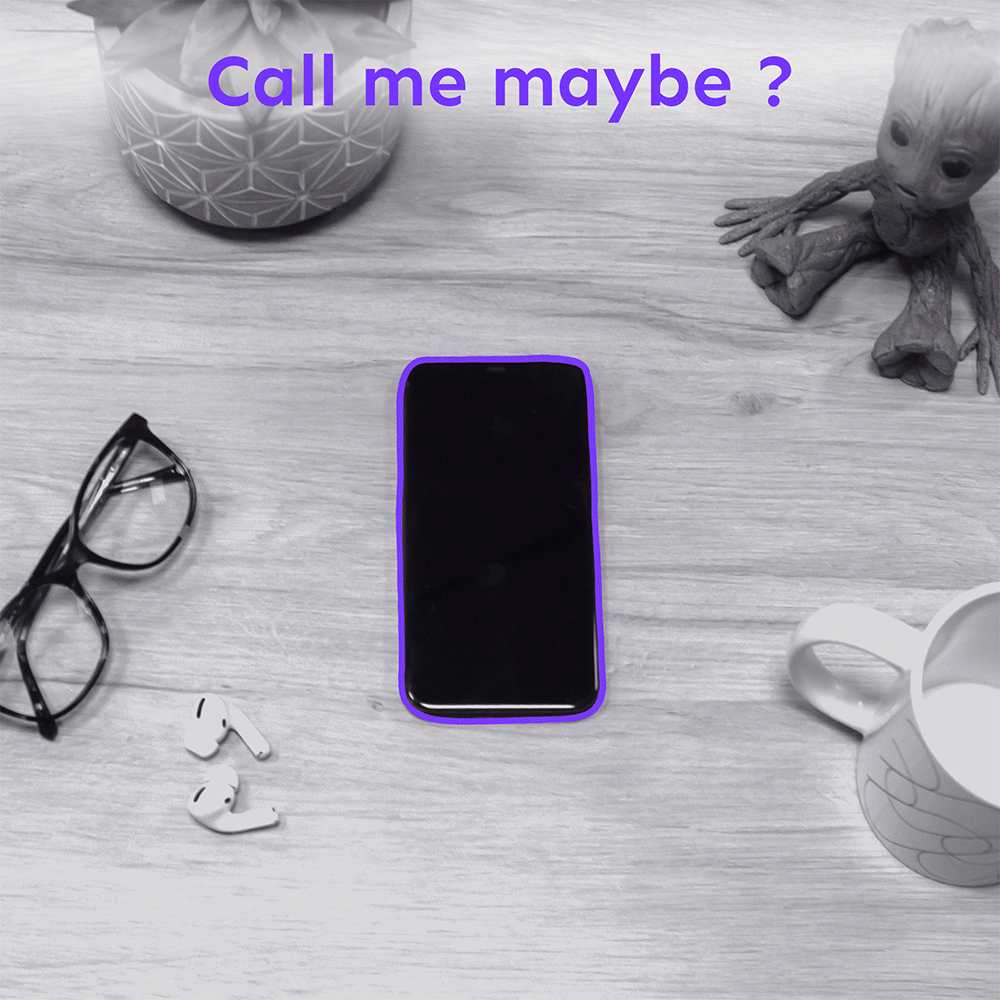 C’est qui ? Un chargé de recrutement.
Pour ? Une rencontre dans un contexte différent.
Le petit plus ? Même si il y a de la friture sur la ligne, vous avez échangé avec une personne sympathique !
